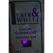 F&W FAIR AND WHITE SAVON GOMMANT Exfoliating Soap